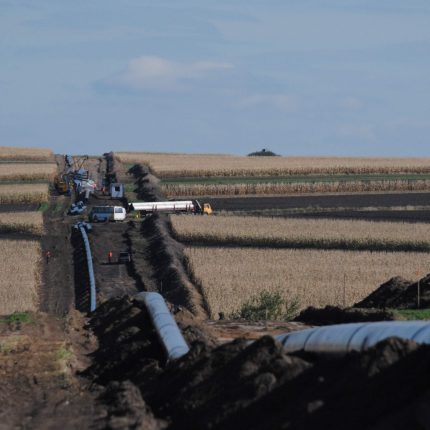 Budowa gazociągu relacji Hermanowice - Strachocina
