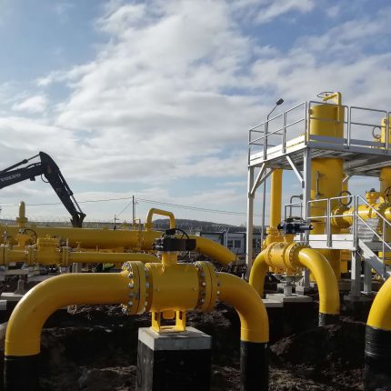 Budowa gazociągu relacji Hermanowice - Strachocina