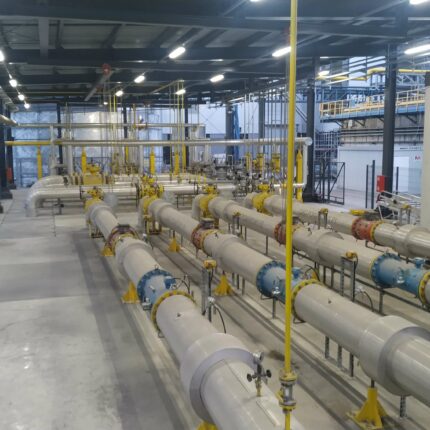 Budowa infrastruktury gazowej w EC Żerań