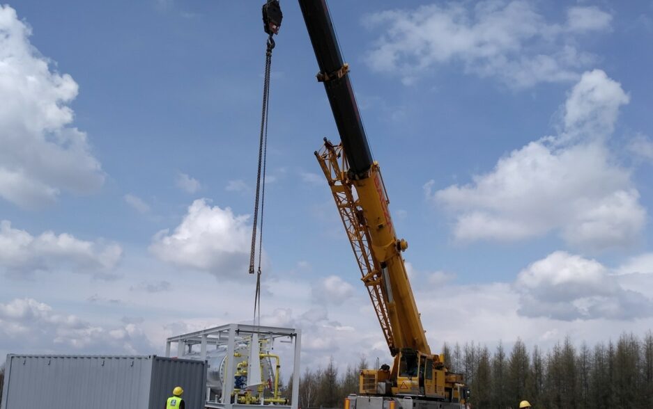 Unikatowy mobilny ośrodek wydobywczy