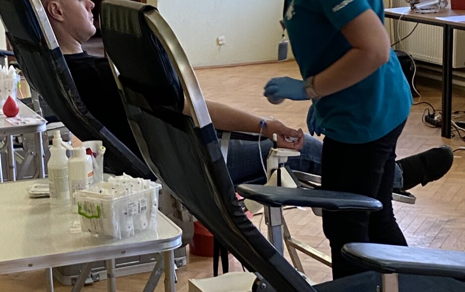 Piękna majowa akcja krwiodawstwa