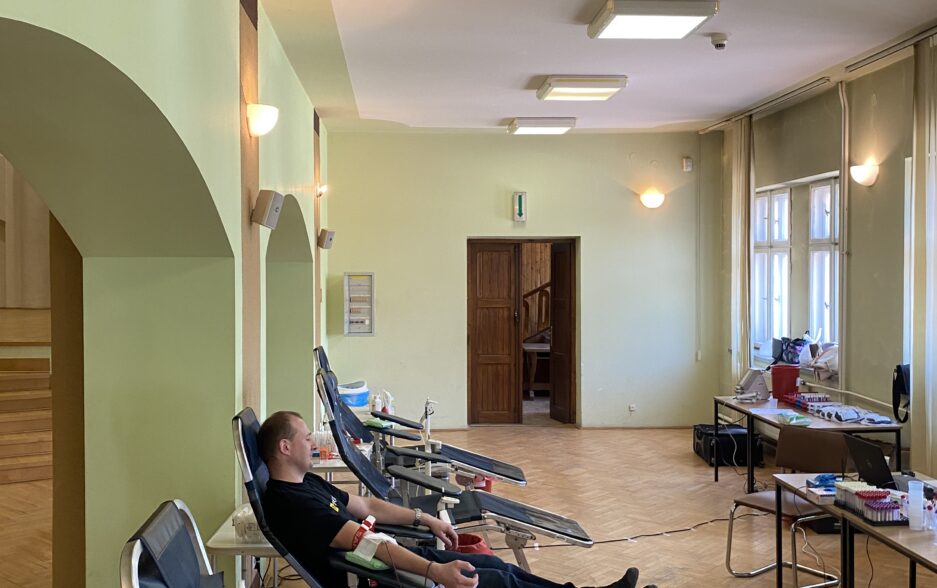 Piękna majowa akcja krwiodawstwa