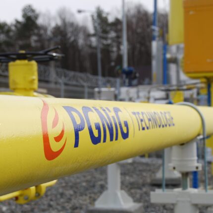 PGNiG - Realizacja - Installation of the Dzików natural gas compression unit