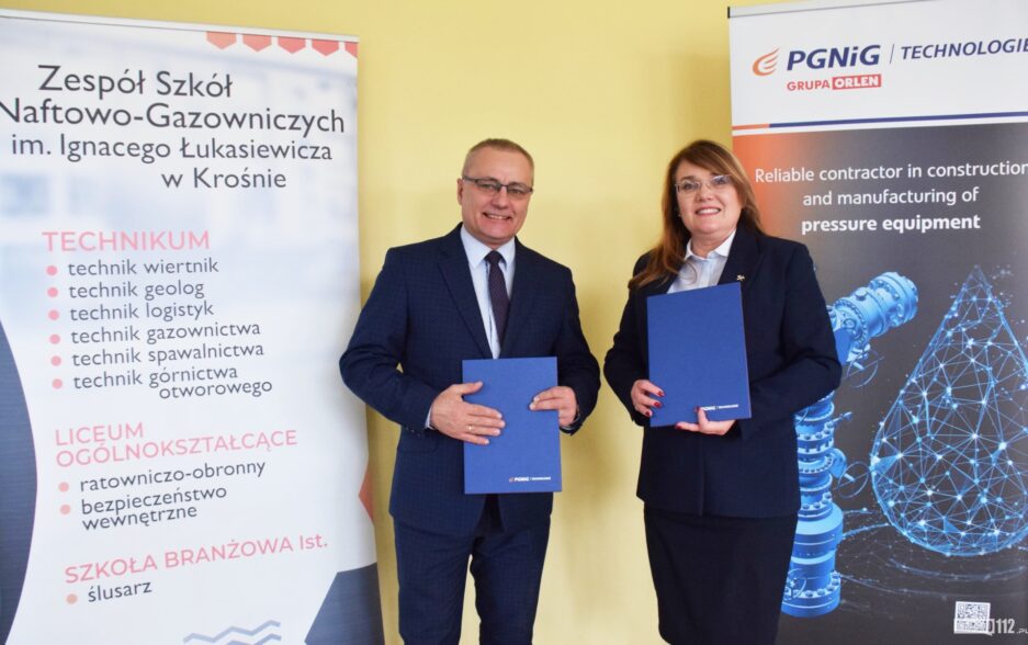 PGNiG Technologie rozpoczyna współpracę w zakresie szkolnictwa zawodowego
