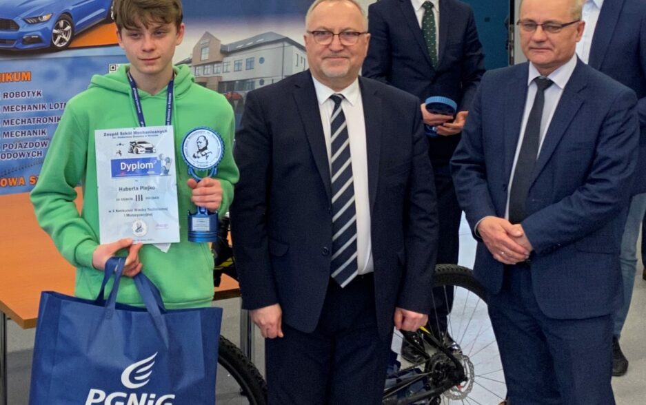 X Konkurs Wiedzy Technicznej i Motoryzacyjnej pod patronatem PGNiG Technologie