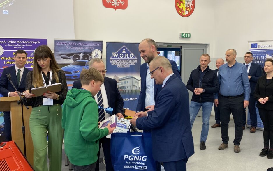 X Konkurs Wiedzy Technicznej i Motoryzacyjnej pod patronatem PGNiG Technologie