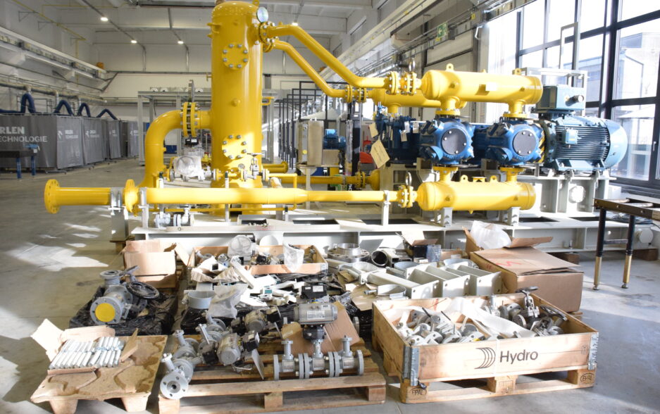 Dobiegł końca generalny remont hali Oddziału Budowy Infrastruktury Górniczej