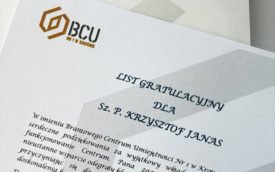 Rok działalności Branżowego Centrum Umiejętności w Krośnie za nami!